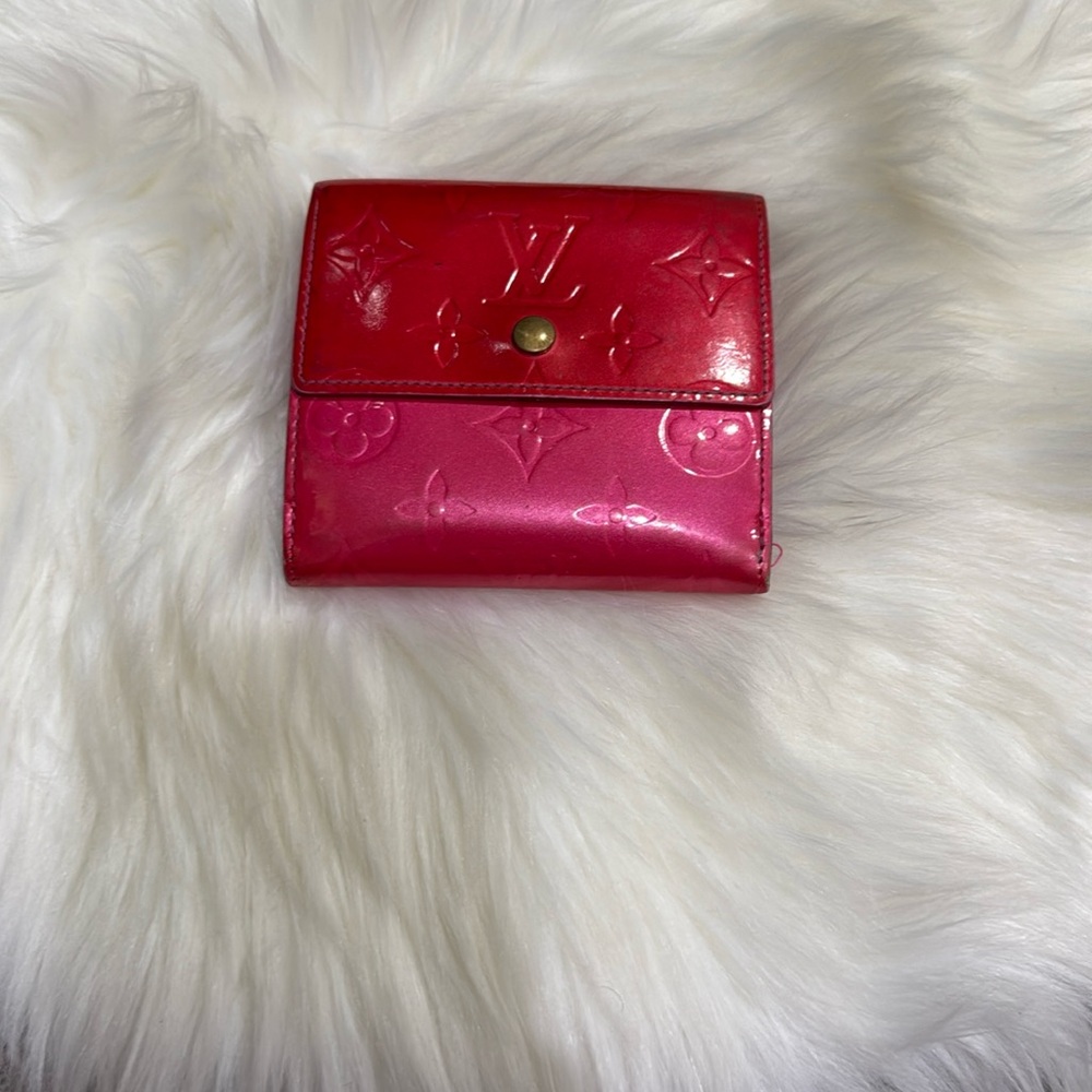Louis Vuitton Red and Pink Wallet